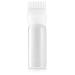 RIYAN Hair Dye Bottle Plastic Bottle Applicator Dispensing Salon Hair Coloring Dyeing Hairdressing Dye Tool White 120Ml