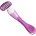 6-Blade Women's Razor Kit - Flex Head Handle + 24 Refills | The Perfectionist Shaving Kit for Smooth Effortless Shaving - Buy Online on GoSupps.com