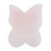 Massage Stone Scraping Plate Scraping Massage Tool Natural Butterfly Rose Quartz Healing Jade Stone for SPA Acupuncture