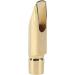 Jazz Alto Saxophone Mouthpiece - 3-in-1 Gold Metal Set with Cap Patches Ligatures & Cushions for Alto Saxophone - International Shipping Available - Buy Online on GoSupps.com