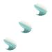 Healeved 3 StK Shampoo brushed head skin massage devices anti-scaly shampoo brush head massage worm brush for curly hair brush head made of soft silicone ridge scale removal