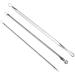 Acne Needles 1set(3pcs) Professional Acne Needles Blackhead Remover Kit Stainless Steel Pimple Extractor - Buy Online on GoSupps.com