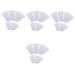 Minkissy 4PCs 5 Wax Paper Wax Strip Para U a's facial cleaner nail tool Epilier strip Hair removal Wax Paper Hair removal Wax stripes White manicure cleaning wax