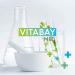 VITABAY Aqua Silica 500 ml - Organic Colloidal Silicon for Skin Hair & Nails | Vegan & Made in Germany - International Shipping Available - Buy Online on GoSupps.com