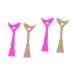 minkissy 4pi ces Outils De Maquillage Pour Yeux De Prot ge-liner Silicone Applicateur Polyvalent Pour Mascara Et Ombre Paupi res Pour D butants Et Professionnels 15x3.2cmx2pcs