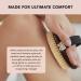 Kitsch Exfoliating Body Scrubber - Gentle Vegan Dry Brush for Sensitive Skin | Shower Back Scrubber & Exfoliator | Body Massage Tool - 1count - Buy Online on GoSupps.com