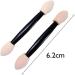 50 Pack Eyeshadow Brushes Double Sided Eyeshadow Brushes - Sponge Tilts - Oval Makeup - Applicator - Makeup Brushes Deft Design - Buy Online on GoSupps.com