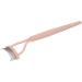 Foldable Steel Needle Eyelash Comb Half Arc Stainless Steel Eyelash Separator Portable Folding Eyelash Comb with Protective Cover for Makeup Cosmetic Pink - Buy Online on GoSupps.com