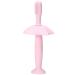 Zumaha compactly soft silicone toothbrush manual toothbrush with 1 interchangeable brush head portable toddler toothbrushes aged 1 3 years ergonomic