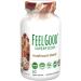 FeelGood Superfoods Mushroom Supplement Capsules 1000mg Lions Mane Reishi Chaga Maitake Shiitake Nootropic Brain Pills Immune Booster 60 Count