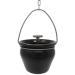 Eliga aroma/infusion pot black for sauna with drip valve