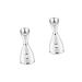 FOMIYES 2pcs Hot Spray Hydrating Facial Sprayer Steaming Face Instrument Nano Cleansing Instrument White