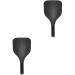 Barber Salon Faces - 2pcs Plastic Hairdressing Haircut Mask Hair Spray Protection Spray Plastic Protector Hairspray Shields Haircut Cover Pads