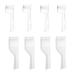JSKWIKE 8 PCs toothbrush covers for oral-B electric toothbrush heads toothbrush cover compatible with oral b plug brushes toothbrush protective cover protective cap