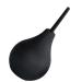 Healifty 224ml Silicone Air Bubbles Washing Ear Ball Dust Suction Ball Size L (Black)