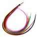 Rainbow Feather Hair Extension - Handcrafted 8-In-1 Bonded Feathers for Vibrant Style - Buy Online on GoSupps.com