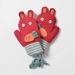 Kids Toddlers Knitted Gloves Mittens | Fleece Lined | Cartoon Design | Xmas Gift | Red - Buy Online on GoSupps.com