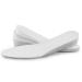 DOITOOL 1 Pair Mens Height Increasing Insoles Shoe Lift Mens Height Increasing Shoes Heel Lift Insoles Heel Lift Pads Cushion Elevator Shoe Invisible Insole Height Increase Shoe Insert Man White Size 5