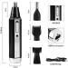 4 in 1 USB Rechargeable Ear & Nose Hair Trimmer Kit - Portable Electric Grooming & Eyebrow Shaper for Easy Cleansing - Buy Online on GoSupps.com