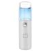 Nano Facial Mister Mini Portable Mist Sprayer Face Humidifier USB Rechargeable Handy Skin Care Machine for Face Hydrating  Daily Makeup  Eyelash Extensions (White)