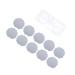 NUOBESTY 1 Set Mirror Epoxy Mold Light up Mirror for Makeup Diy Art Mold Portable Makeup Mirror Making Mold As Shown 16.2x7cm