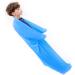 Bossge sensory body sock for children full body sock for adults offers deep pressure entry relaxing sensory toy for autistic children with sensory processing disorder XL/X-Large-74*165cm sky blue