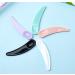 100 Mini Disposable Curved Cosmetic Spatulas - Multi-Color Small Makeup Scoops for Mixing & Sampling | International Shipping - Buy Online on GoSupps.com
