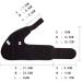 Bunion Corrector & Splint - Toe Straightener for Bunion Relief | Hallux Valgus Night Splints - 2 Pcs Black - Buy Online on GoSupps.com