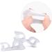 Hemoton Thumb Splints Retainer Holder Thumb Protector 4 Pair Orthopedic Toe Corrector Toe Spacers Toe Splints Buion Toe Separators Hallux Valgus Corrector Toe Straightener Bracket Splitter - Buy Online on GoSupps.com