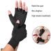 Copper Arthritis Gloves - Compression Gloves for Hands and Fingers Rehabilitation - Size Large (1 Pair), Black - Arthritis Relief for Women Men - Reduce Hand Pain, Swelling, Carpal Tunnel - Buy Online on GoSupps.com