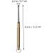 Titanium Alloy Ear Spoon Tool for Ear Cleaning - Golden Ear Picks for Earwax Removal and Ear Care - Buy Online on GoSupps.com