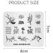KADS Nail Stamping Plate Chinese Style Nail Art Stamp Template DIY Image Template Manicure Stamping Plate Stencil Tools (CN005) - Buy Online on GoSupps.com