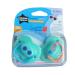 Tommee Tippee Limited Edition Summer Days Pacifiers (2) with BPA Free Carrying Case (0-6 mos)