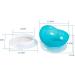 Anti-Shake Tableware Set for The Elderly - Anti-Spill Bowl with Suction Cup Base/Stainless Steel Curved Tableware for Assisted Feeding Suitable for The Elderly/Parkinson/Arthritis - Buy Online on GoSupps.com