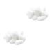 FOMIYES 600 Pcs Makeup Cotton Degreasing Cotton Ball Facial Cotton Pads Cotton Balls Nail Polish Cotton Rounds Makeup Remover Patches Salon Cotton Ball Cotton Balls Bulk Wipers White Face Whitex2pcs mediumx2pcs
