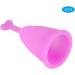 Buy 2 Silicone Menstrual Cups - Leak-Free Reusable & Safe Healthcare Accessories for Women - Buy Online on GoSupps.com
