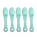 Silicone Nose Brush Face Scrubber Manual Blackhead Remover Exfoliator Finger Pad Nose Pore Wash Skin Care Beauty Tool 5PCS Manual Face Scrubber