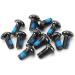 Zoom Hydraulic Disc Brakes Mountain Bike Set - Front & Rear with 160mm Floating Disc Rotor - Black Color Bolts - Buy Online on GoSupps.com