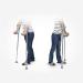 Walking Stick Aluminum Alloy Lightweight Elbow Support Crutches for Elderly Adjustable Walking aids (Rwt807) Warm as Ever - Buy Online on GoSupps.com