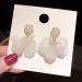Fashion Earrings Flower Drop Earrings Ladies Fashion White Acrylic Pendant Earrings Christmas Party Banquet Earrings Jewelry Dainty Earrings Fashion Accessories - Buy Online on GoSupps.com