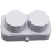 Travel-Friendly Contact Lens Cleaner & Organizer - Mini Containers for Safe Lens Washing & Care - Buy Online on GoSupps.com