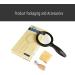 Lighted Magnifier for Macular Degeneration Reading Glasses for Seniors Welding Check Coin Jewelry Explore Advanced Reader Magnifier 20X Reading Magnifier - Buy Online on GoSupps.com