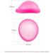 Floraupicious Reusable Menstrual Cup - Large Purple (2 Pack) | Eco-Friendly Female Care - Buy Online on GoSupps.com