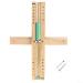 Zywuoy hourglass for sauna 15 minutes hourglass wooden rotatable for sauna spa room yoga practice rooms (green) 96v8y37e138sqo906wlm5