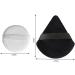 16PCS Makeup Powder Puffs Pure Cotton Puff Velour Loose Triangle with 3 pcs Round Apply for Daily Such as Foundation Cream Blush Sponge Face Facial Cosmetic Foundation Beauty Tool (Black White) - Buy Online on GoSupps.com