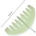 Buy Jade Gua Sha Tool & Comb for Scalp Massage | Skin Firming Facial Tools & Muscle Scraping | International Shipping Available - Buy Online on GoSupps.com
