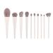 Beauty Tools Set: 10 Milk Yellow Makeup Brushes for Concealer & Eye Shadow - International Shipping Available - Buy Online on GoSupps.com