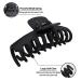 TODEROY 4PCS Large Hair Claw Clips Set - Non-slip Matte Banana Clips for Woman - Strong Hold Hair Clamps in pink, purple, navy blue, black - Buy Online on GoSupps.com