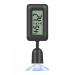Reptiles thermometer waterproof highly sensitive digital hygrometer rotatable aquarium temperature measuring devices with suction cup for reptile aquariums