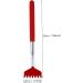 Buy Minkissy 2pcs Telescopic Tickle Rake Red Scraper | Multifunctional Stainless Steel Tool for Efficient Cleaning - International Shipping Available - Buy Online on GoSupps.com